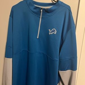 Never Worn Detroit Lions Quarter Zip